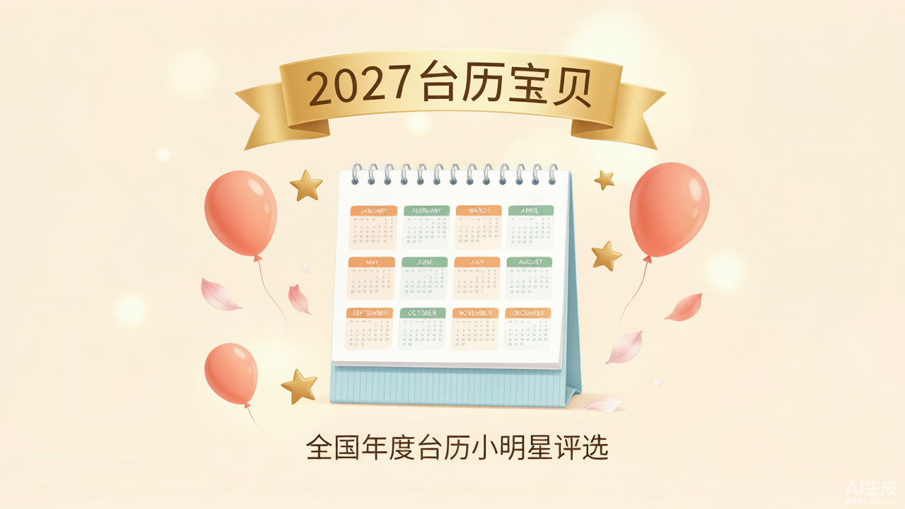 2027 台历宝贝