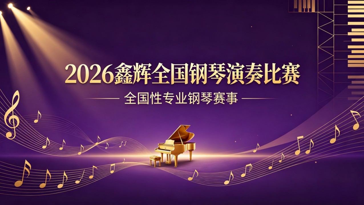 2026鑫辉全国钢琴演奏比赛