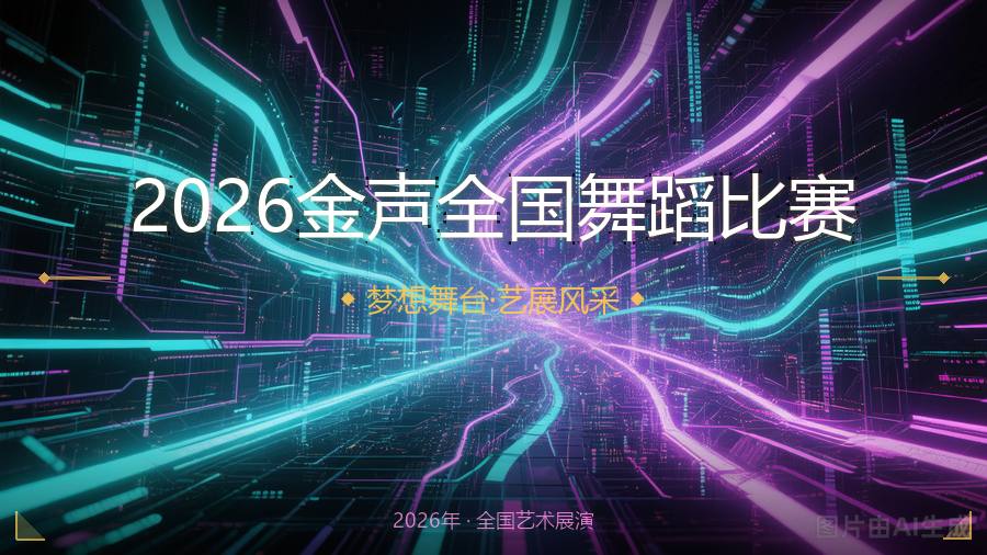 2026金声全国舞蹈比赛