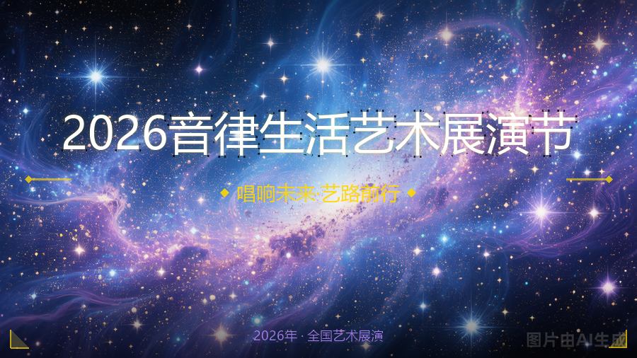 2026音律生活艺术展演节