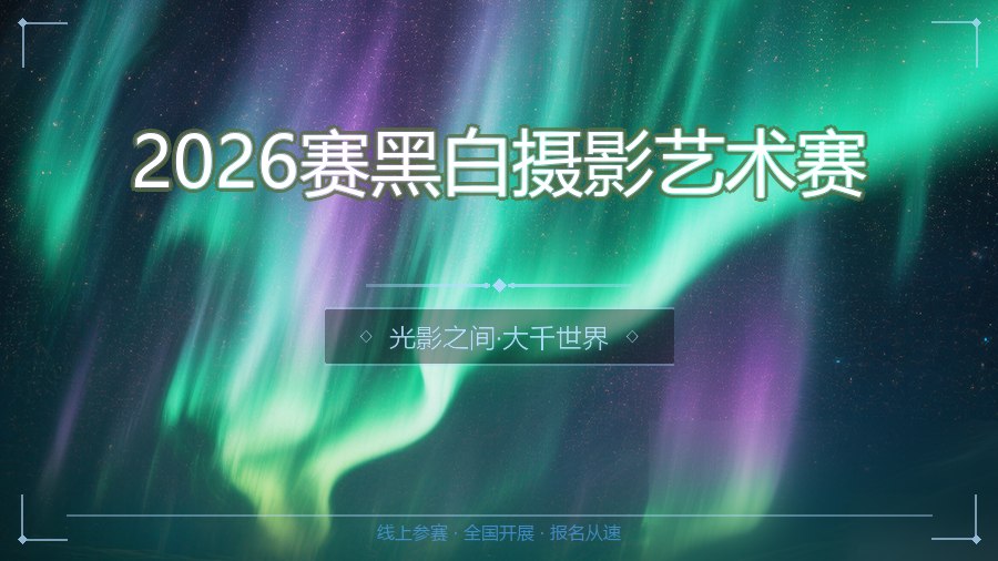 2026赛黑白摄影艺术赛