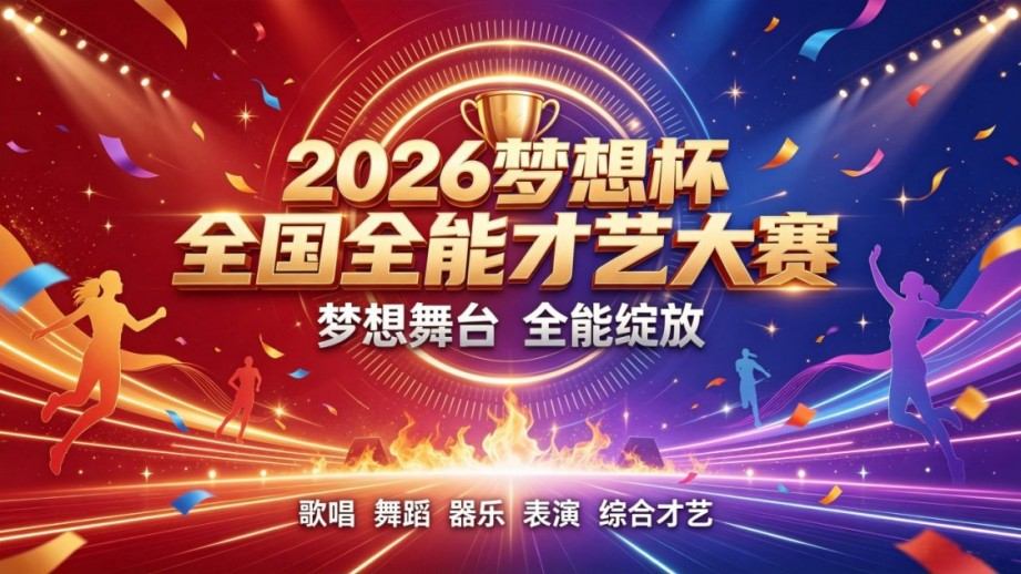 2026梦想杯全国全能才艺大赛