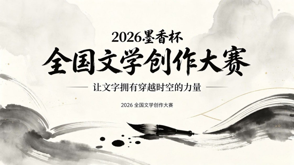 2026墨香杯全国文学创作大赛